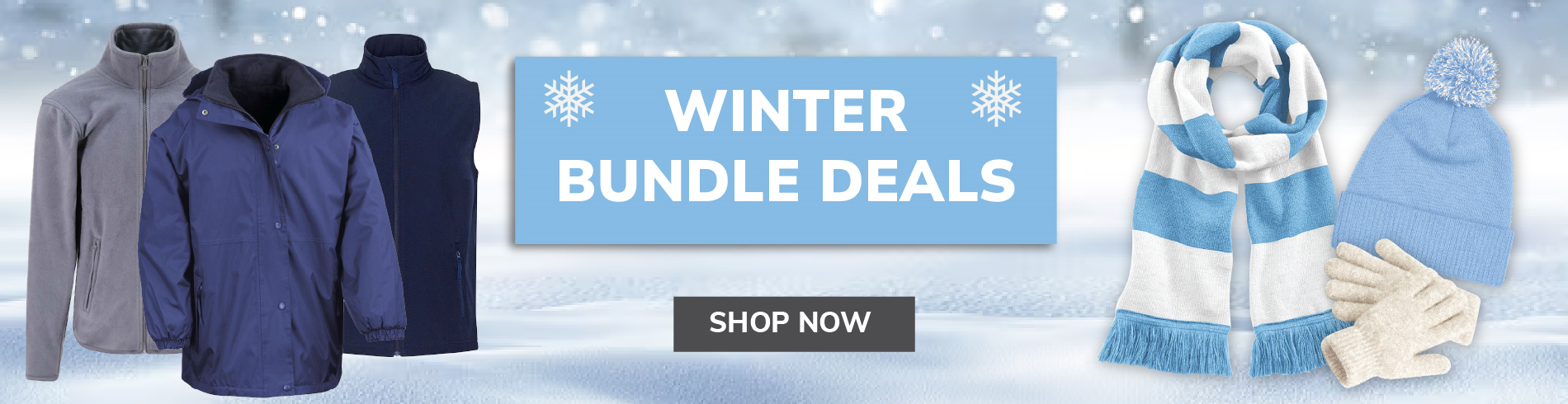 Printed and Embroidered Clothing Winter Bundles
