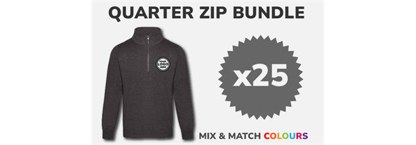25 Quarter Zip Bundle