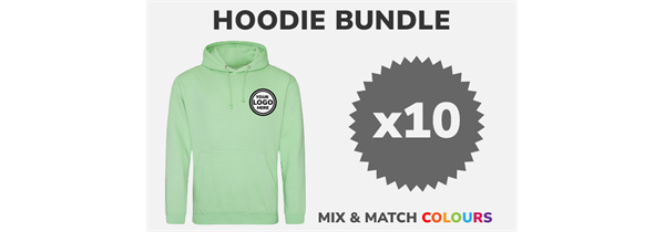 10 Hoodie Bundle