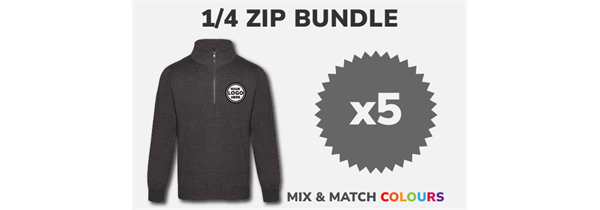 5 Quarter Zip Bundle