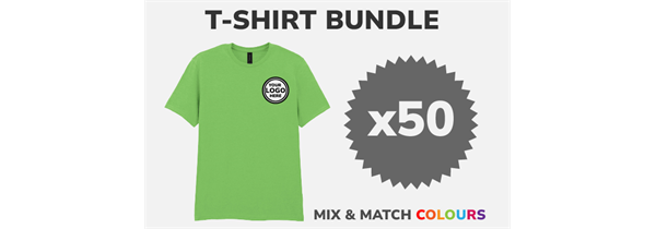 50 Spring T-shirts Bundle