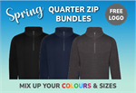 Spring 1/4 Zip Bundles