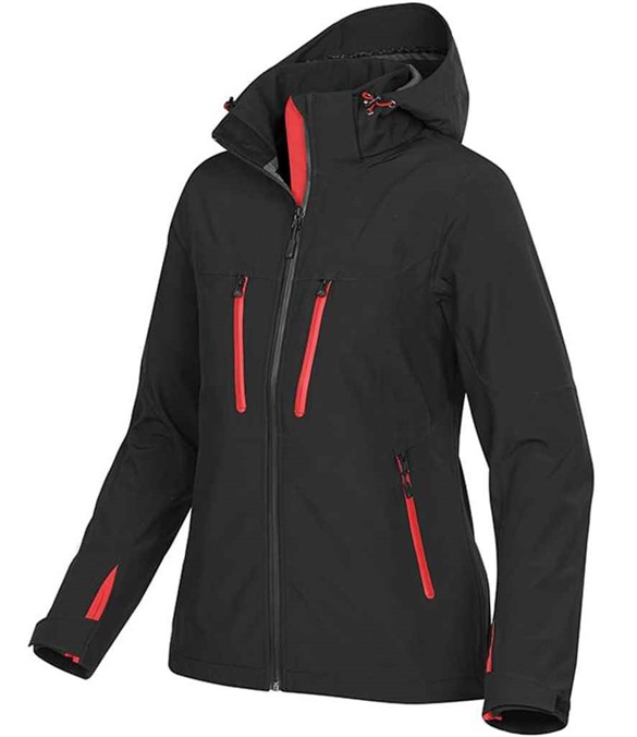 Stormtech Ladies Patrol Hooded Soft Shell Jacket