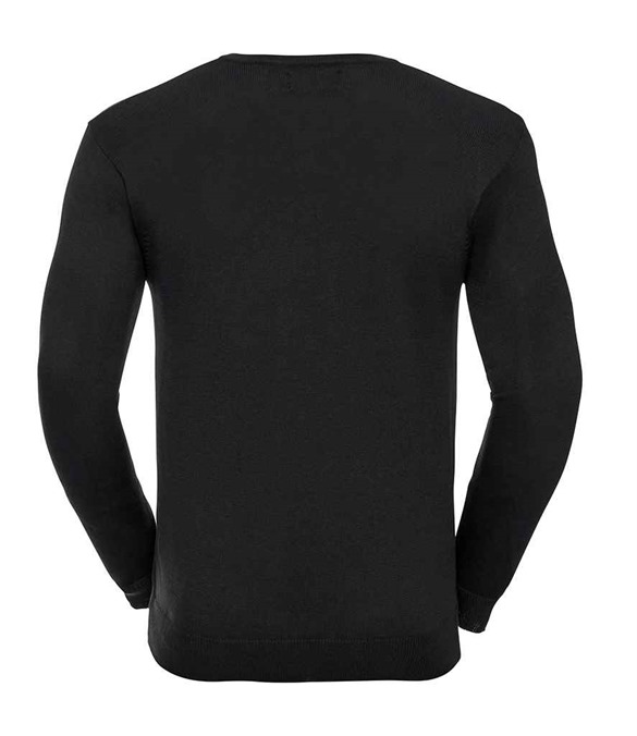 Russell Athletic Collection Cotton Acrylic V Neck Sweater