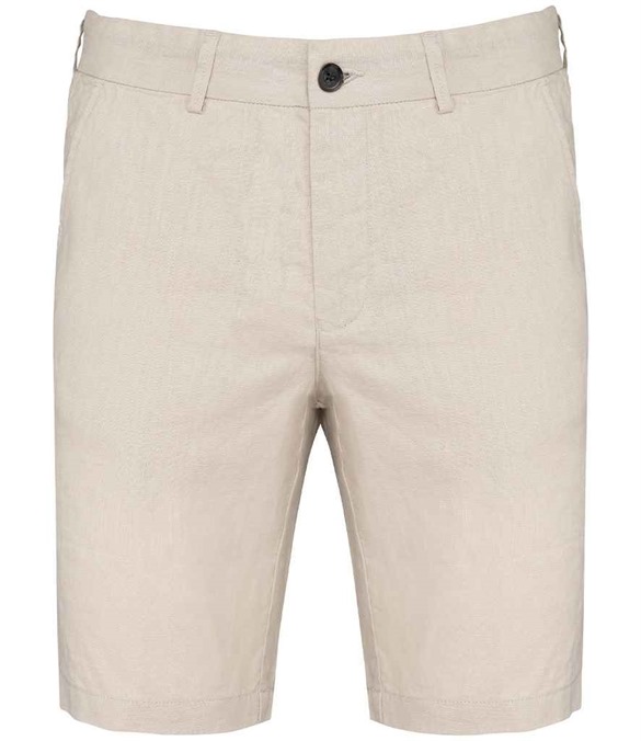 Spasso Linen Bermuda Shorts