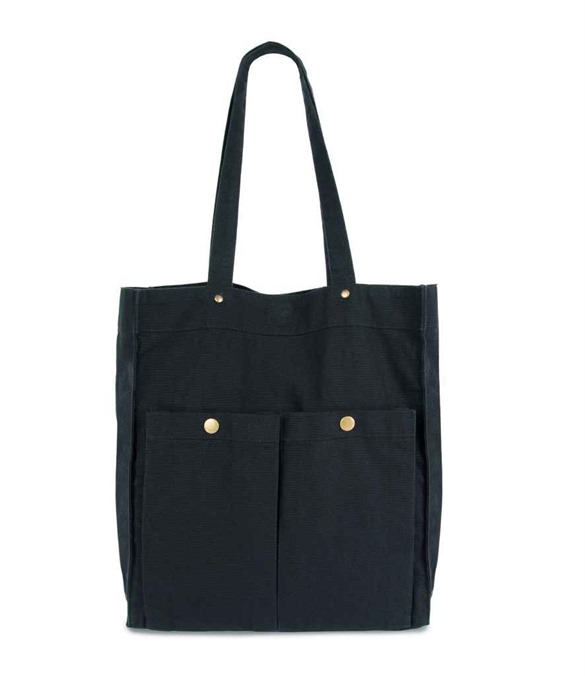 Kimood Washed Cotton Bag with Pockets