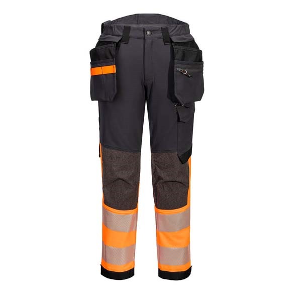 EV4 Hi-Vis Stretch Detachable Holster Class 1 Trousers