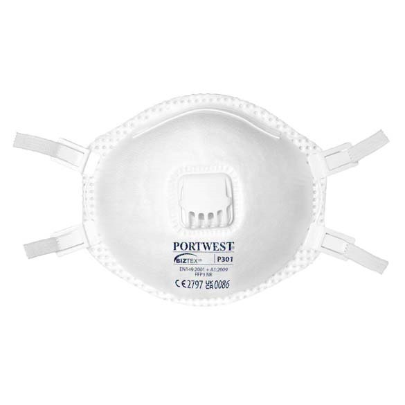 FFP3 Respirator Valved (Pk10)