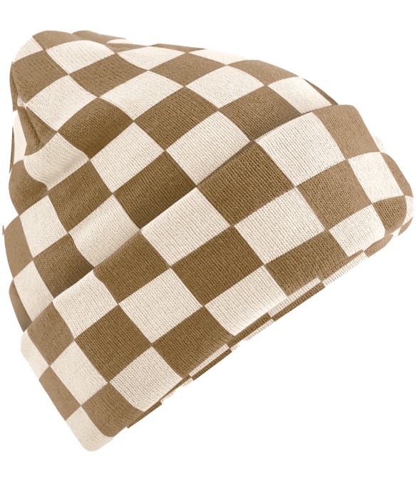 Beechfield Checkerboard Beanie