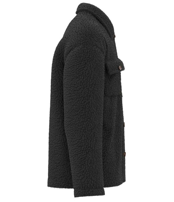 Spasso Unisex Sherpa Drop Shoulder Overshirt