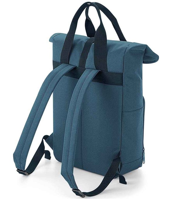 BagBase Recycled Twin Handle Roll-Top Backpack