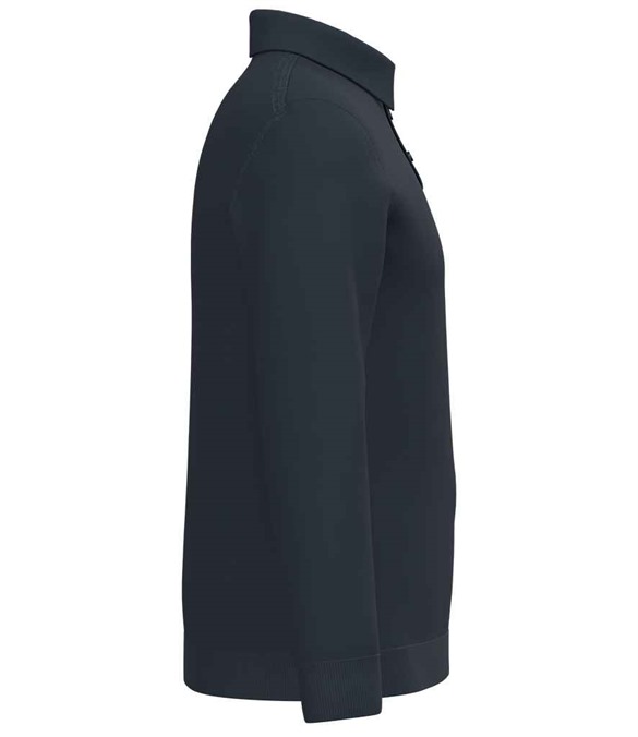 Spasso Knitted Long Sleeve Polo Shirt