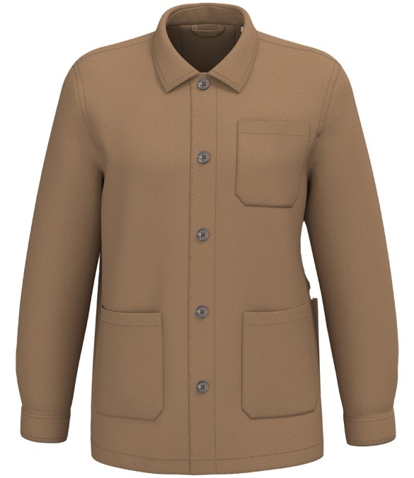 Native Spirit Washed Effect Work Jacket