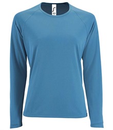 SOL'S Ladies Sporty Long Sleeve Performance T-Shirt
