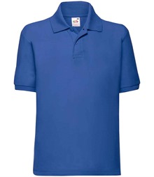 Fruit of the Loom Kids Poly/Cotton Pique Polo Shirt