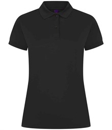 Henbury Ladies Coolplus® Wicking Piqué Polo Shirt