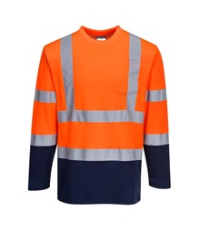 Hi-Vis Two-Tone T-Shirt L/S