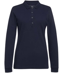 Brook Taverner Ladies Anna Long Sleeve Polo Shirt