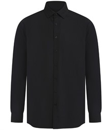 Henbury Long Sleeved Cotton Feel Coolplus? Shirt