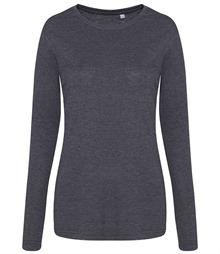 AWDis Ladies Long Sleeve Tri-Blend T-Shirt