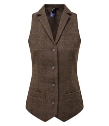 Premier Ladies Herringbone Waistcoat