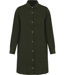 Spasso Ladies Linen Dress Shirt