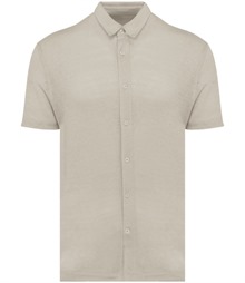 Spasso Short Sleeve Linen Shirt