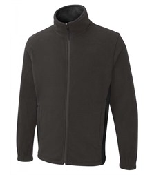 Two Tone Full Zip Fleece Jacket
