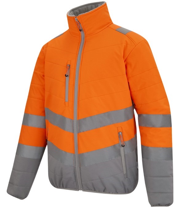 Regatta High Visibility Two Tone Thermal Baffle Jacket
