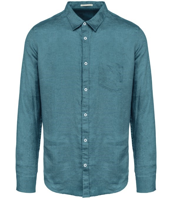 Spasso Long Sleeve Linen Shirt