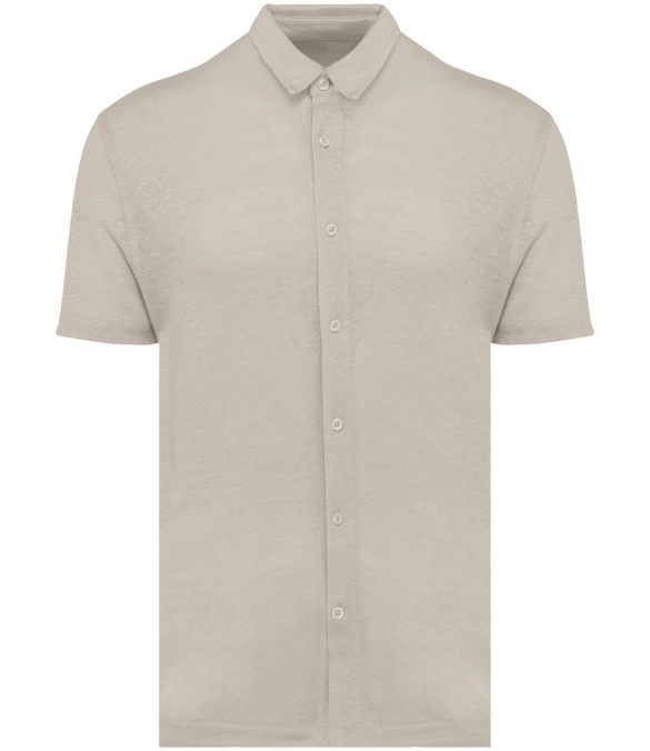 Spasso Short Sleeve Linen Shirt