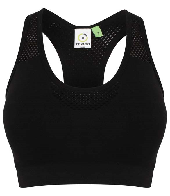 Tombo Ladies Seamless Crop Top