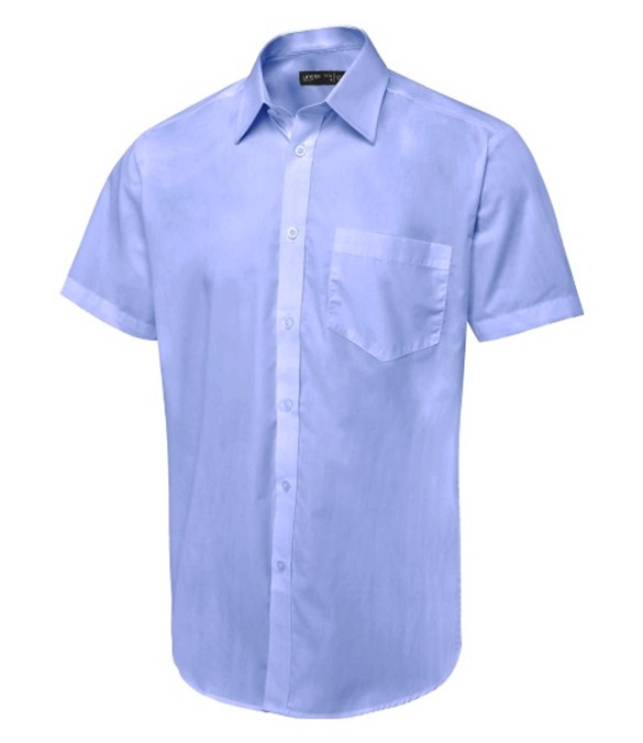 Men's Short Sleeve Poplin Shirt